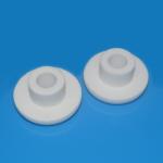 Electrical Resistivity Flanged Alumina Ceramic Parts , Ceramic Bush Industrial