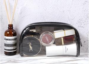 Quality TPU transparent travel makeup bag net hot multi-functional lady wash bag wholesale