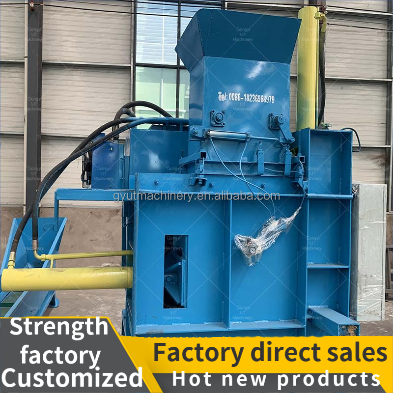 1000 g Per Bag Hydraulic Packing Wood Sawdust Press Baler Machine for Farms and Hot