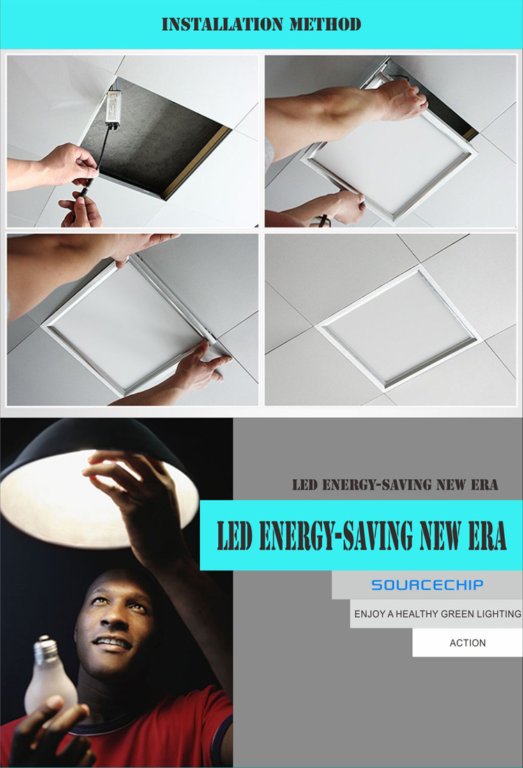 1200x300mm 40W ultra-thin recessed LED light panel