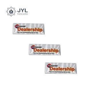 Quality Carving Aluminum Metal Sticker Labels Name Plate Multipurpose Printing Emboss wholesale