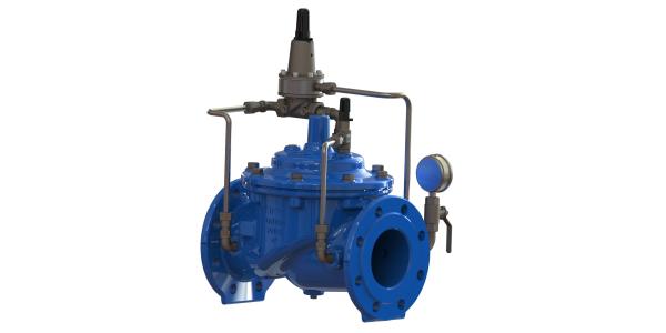 Ductile Iron Pressure Relief And Sustaining Valve With SS304 Internal Parts For