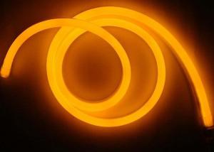 Quality Flexible Orange Neon Lights , CE 220V Input Neon Fluorescent Light Tubes wholesale
