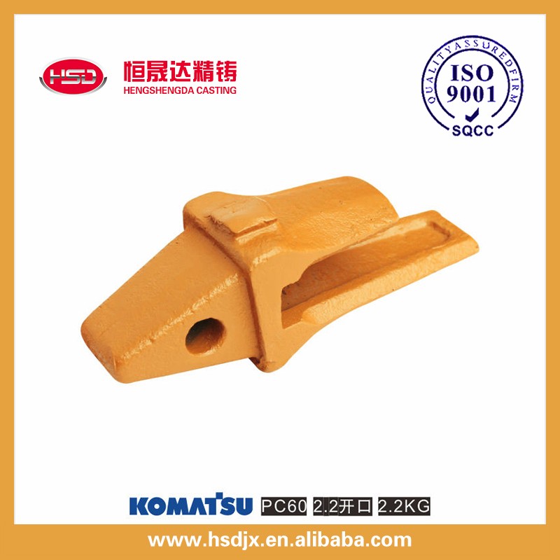 Yellow Smooth Finish Bulldozer Track Roller Pc100