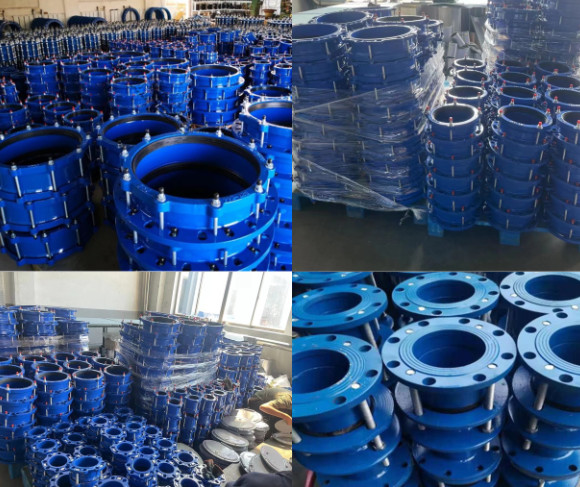 Factory Direct Sale SS304 DN125 PN16 Ductile Iron Pipe Flange Adaptor