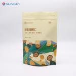 Heat Sealed Protein Powder Ziplockk Packaging Bag Snack Nuts Matte Stand Up Food