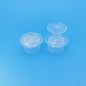 Quality 24MM Transparent Mushroom Shape Plastic Flip Top Cap wholesale