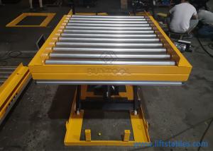 Quality Mobile Semi Electric Portable Hydraulic Lift Table Platform wholesale