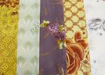 Polyester Warp Knitted Printed Mattress Quilting Fabric Customized 120gsm