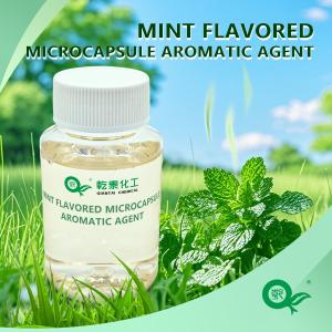 Quality Mint Flavored scouring Textile Auxiliaries Chemicals Microcapsule Aromatic Agent wholesale