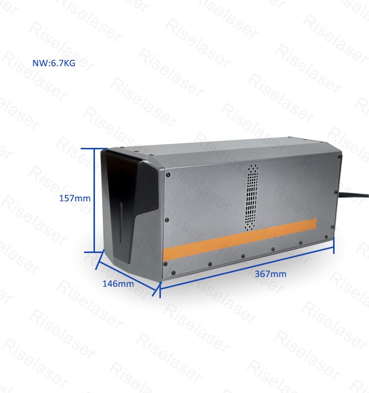 All In One Small Fiber Laser Marking Machine 1064nm Wavelength AIO Pro 20W