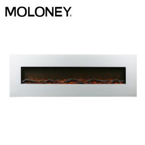 Quality Removable Recessed Wall Mounted Electric Fireplace 2 Levels Heating wholesale