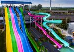 Durable Adult Water Slide Free Fall Slide 780 Persons / Hour Sliding Mode