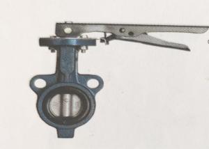 Quality Handle Power Iron Wafer Butterfly Valve Korean Standard 10K Pressure wholesale