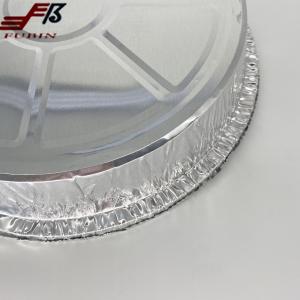 Quality Wrinklewall Round Aluminium Foil Container Silver 9 Inch Pizza Tray wholesale