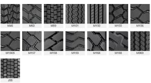 Quality Low Rolling Resistance Tyre Retreading Raw Materials First Grade Precured Tread wholesale