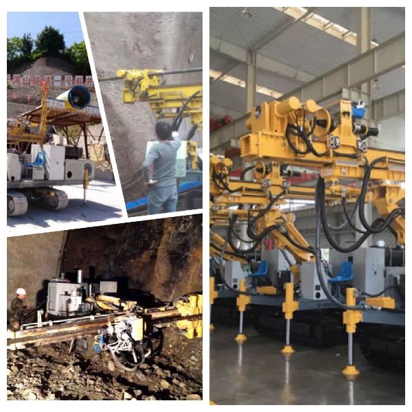 Diesel Engine 56kW Multifunctional Engineering Drilling Rig for Ground Source Heat Pump Holes in Kyrgyzstan for Sale