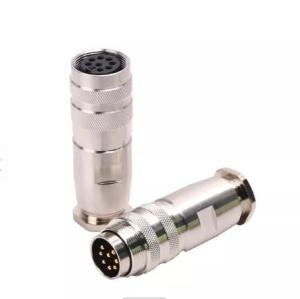 Quality M16 Male Female 8 Pin Circular Connector 360 Shielded Metal Aviation M16 wholesale