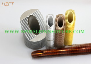 Liquid Heating and Cooling High Fin Tube Bimetallic Aluminium Finned Tubes