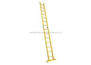 Quality Anti Corrosion 5.0m 2X9 Fiberglass Step Ladder wholesale