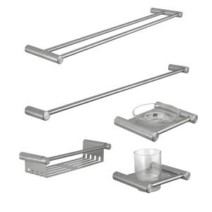 Quality Sanitary Home Hotel Toilet Bathroom Hardware Sets Washroom Fittings OEM wholesale