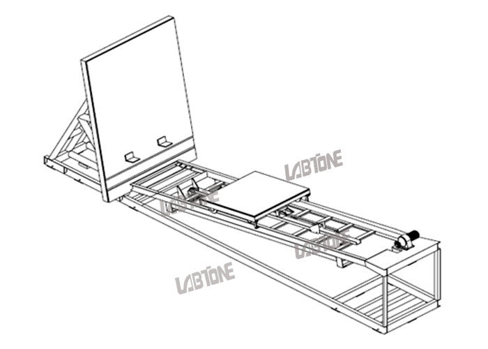 300kg Capacity Package Slope / Incline Impact Testing Equipment With ISTA, IEC Standard
