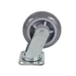 8inch Customization Industrial Rustic Furniture Wheel Caster with Rubber Ball