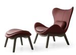 Noble designed hotel lobby furniture commercial leather covered leisure chair