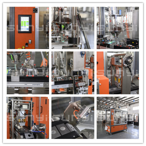 Single Lane 15L Lavazza Filling Sealing Machine