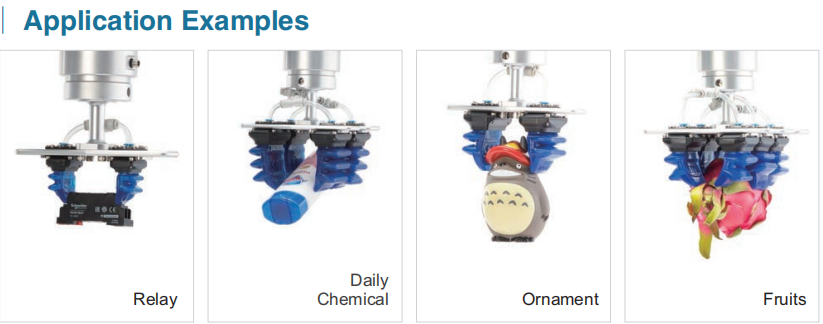 Wholesale high quality new stock pneumatic soft robot gripper