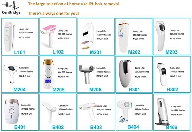 Five Speed 3cm2 Light Area 500000 IPL Permanent Hair Removal
