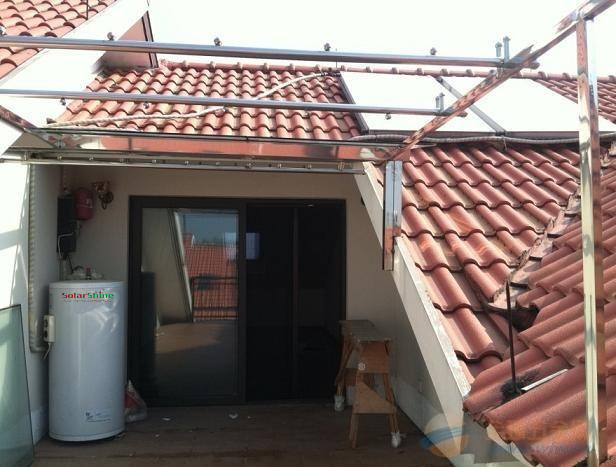 Reliable Outdoor Split Solar Water Heater SP-150-500 L CE Certification