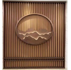 Quality Custom Made Indoor Creative Backdrop Background Panel Stainless Steel wholesale