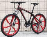 6 Blade Integrated Wheel 26 Inch Lightweight Aluminum Mountain Bike