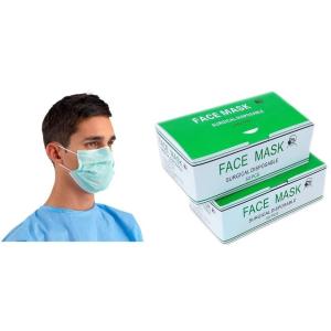 Quality Blue Disposable 3 Ply Non Woven Surgical Face Mask For Home Office Hospitals wholesale
