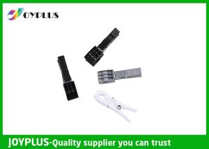 Quality Black White Plastic Clothespins , Strong Clothes Pegs PP / TPR Material wholesale