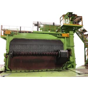 Quality Load 2700kg Double Station Auto Blasting Machine Wire Rod In Coils Cleaning wholesale
