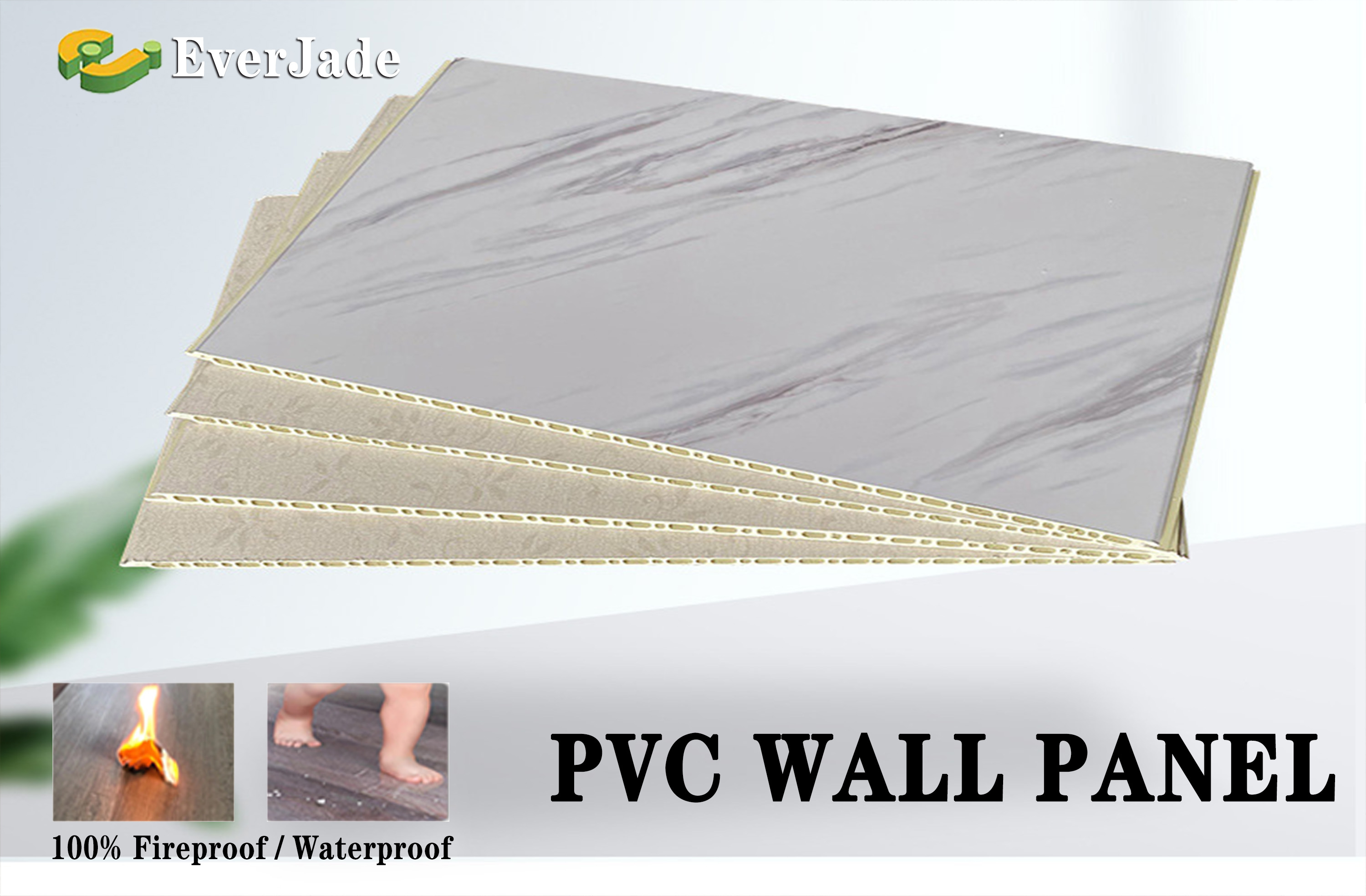 Nice 3D Design Marble Sheet Wallpaper Ceiling Clad Ideal for Indoor/Outdoor Wall Decoration
