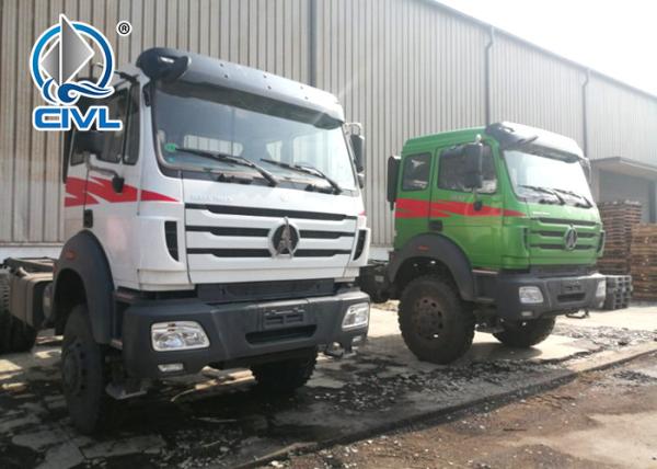 30 - 40 Ton BEIBEN Cargo Truck Chassis Weichai Engine Beiben 6x4 Tractor For
