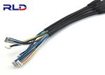 Black 2 Pin M8 IP65 Waterproof Plug Connector Plug 28AWG-22AWG For Electric Bike