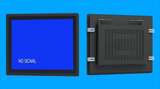 17-Inch Industrial Monitor for Security Systems and Logistics Operations