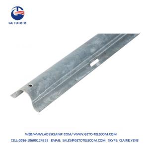 Quality Galvanized Steel Protective Cover Cable Duct Powder Coating Half Round wholesale