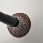 Luxury Texture Single Powder Brush Aluminum Ferrule For Loose Powder