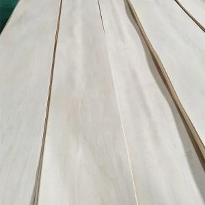 Quality Mildewproof Natural Wood Veneer FSC Certification Maple Slat Layer wholesale