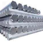 GI Pipe Steel Pre Galvanized Tube Hot Dip Galvanized Round Steel Pipe For