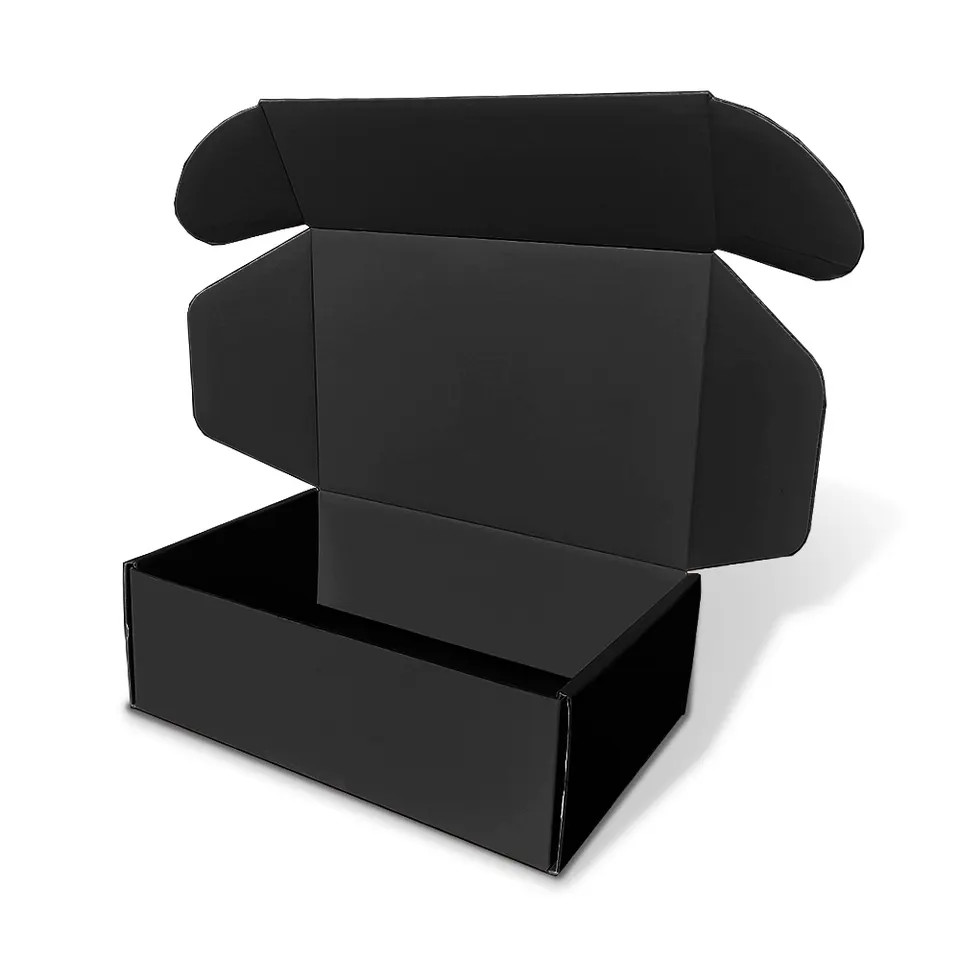 OEM Custom Printed Corrugated Boxes For Jewelry Shopping Mailing Square Box