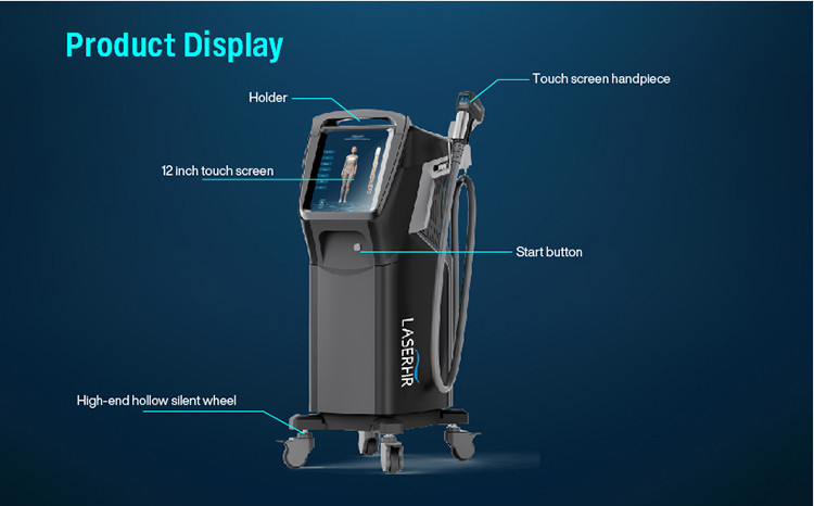 808nm Diode Laser Hair Removal Machine 1800W 12 Laser Bar diode ice laser