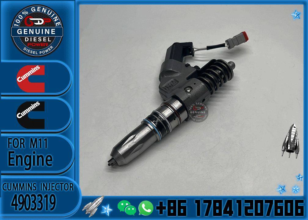 High quality Fuel Injector 4903319 4061851 4026222 4903472 3411756 4902921 for Cummins ISM11 QSM11 M11