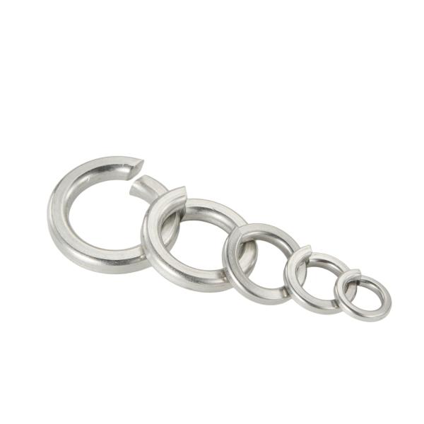 304 201 316 Stainless Steel Spring Washers GB93 Standard Open Elastic Meson