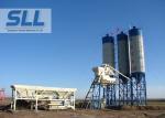 HZS35 Cement Concrete Batching Plant With Sealed Patent Convenient Operation